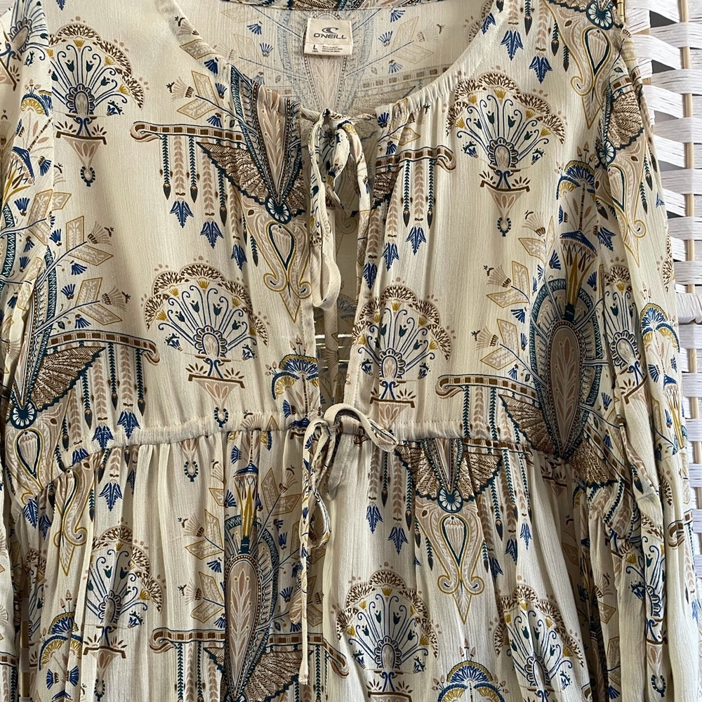 O’Neill printed long sleeve top